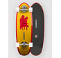 Yow Red Tiger 32.6" Pyzel x Yow Surfskate 2026: Entrenador de surf de alto rendimiento inspirado en las tablas de surf Pyzel
