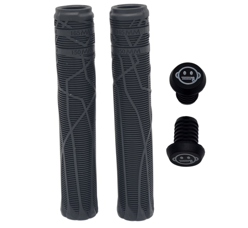 Zipit Zipit Almighty Grips 180mm Flangeless Stunt Scooter & BMX Griffe – Einfarbig – Inklusive Lenkerenden