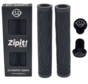 Poignées Zipit Almighty Grips 160 mm sans bride pour trottinette freestyle et BMX – Couleur unique et bicolore – Embouts de guidon inclus
