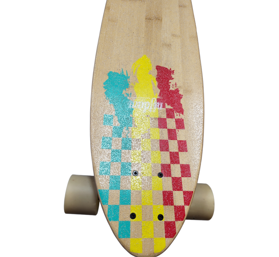 Longboard Nijdam 42" Kicktail bambusowy II - druga szansa