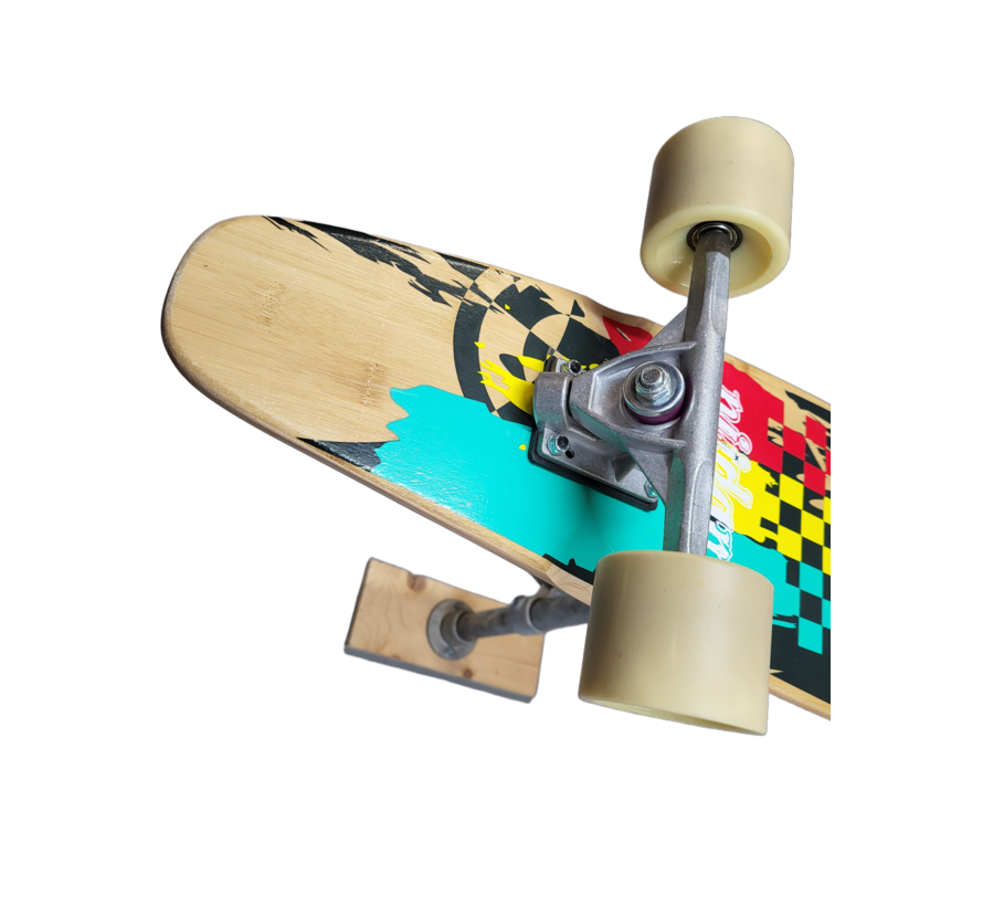 Nijdam 42"Kicktail longboard bamboo II - 2e kans
