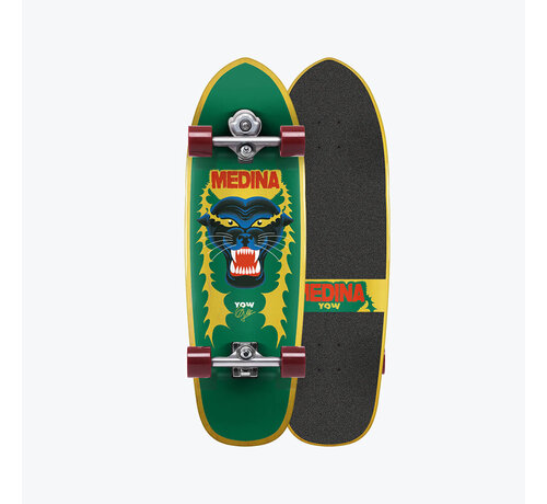 Yow Yow Medina Panthera 33.5" Signature Series Surfskate 2026 – Wydajny trenażer surfingowy od Gabriela Mediny