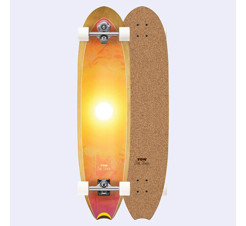 Yow Yow Calmon 41" Signature Series Surfskate 2026 – wyjątkowo stabilny trenażer surfingowy do długich skrętów i płynnych ruchów surfingowych