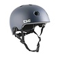 Kask do jazdy na deskorolce TSG Meta Solid Color Satin Paynes Grey – lekki kask do jazdy na deskorolce, BMX-ie i hulajnodze akrobatycznej