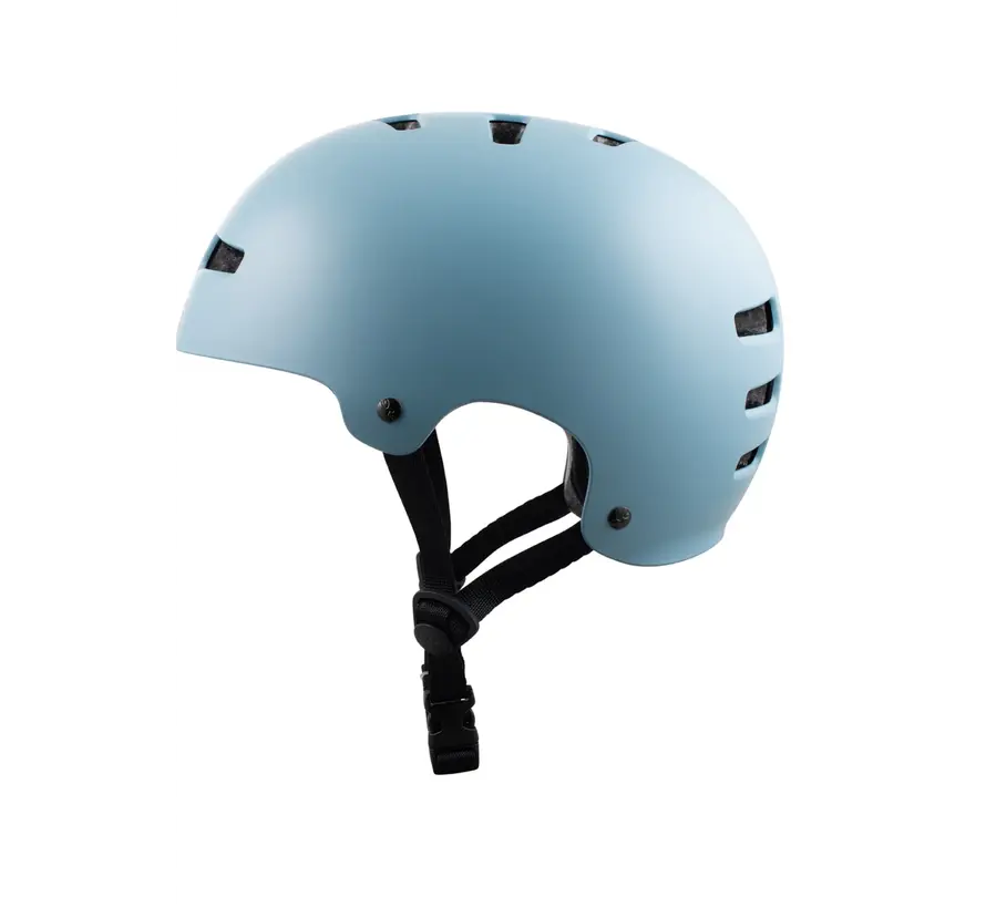 Kask do skateboardingu TSG Evolution Solid Color Satin Storm Blue – klasyczny kask do skateboardingu i BMX z idealnym dopasowaniem