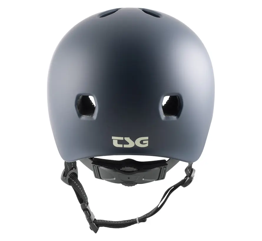 TSG Meta Solid Color Satin Paynes Grey Skatehelm – Lichtgewicht Helm voor Skateboard, BMX en Stuntstep