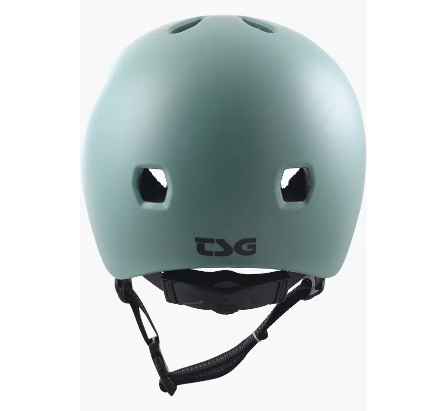 Kask do jazdy na deskorolce TSG Meta Solid Color Satin Oil Blue – lekki kask do jazdy na deskorolce, BMX-ie i hulajnodze akrobatycznej