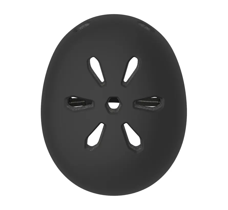 Casque de skate TSG Meta Solid Color Noir Satiné – Casque léger pour skateboard, BMX et trottinette freestyle