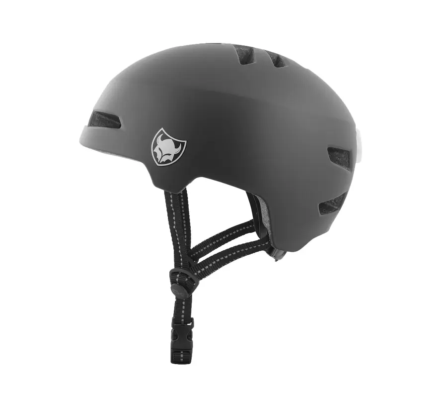 TSG Status Solid Color Satin Black Skate Helmet – Comfortable Helmet for Skateboard, BMX, and Stunt Scooter