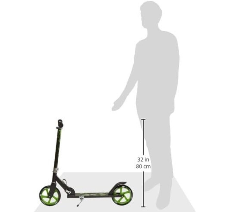 Scooter Hudora Hornet 200 verde - segunda oportunidad