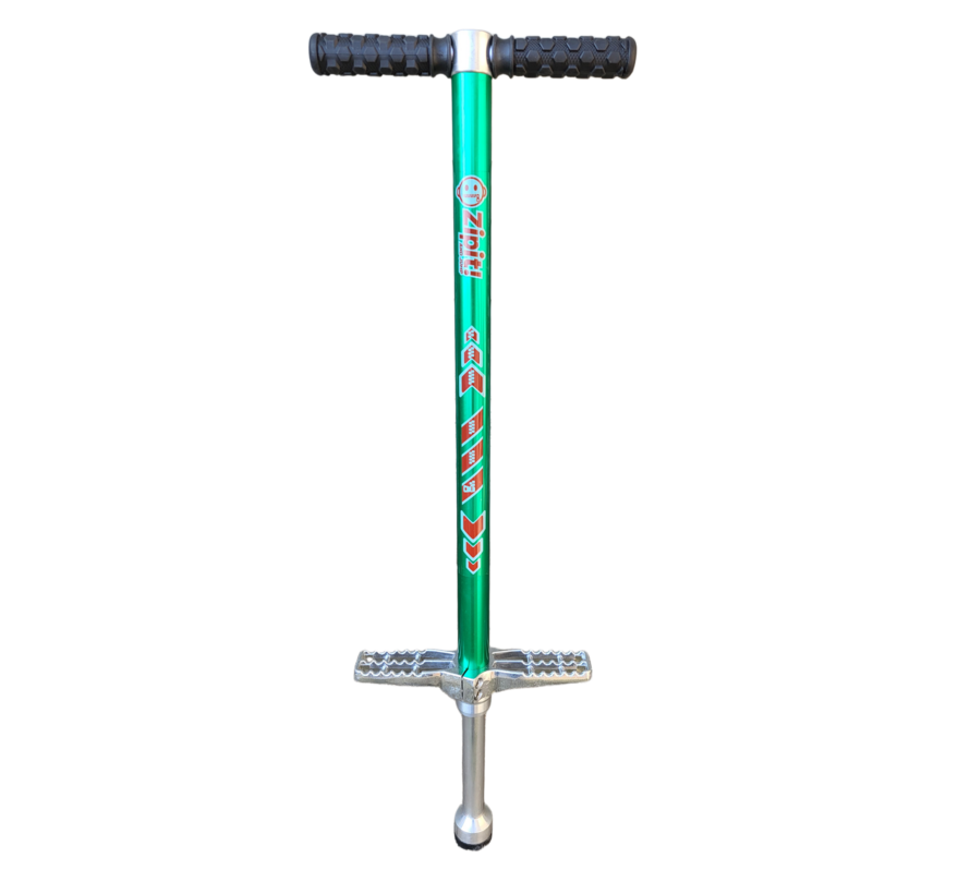 Zipit Pogostick Pro Series One Verde, palo de césped de aluminio para principiantes