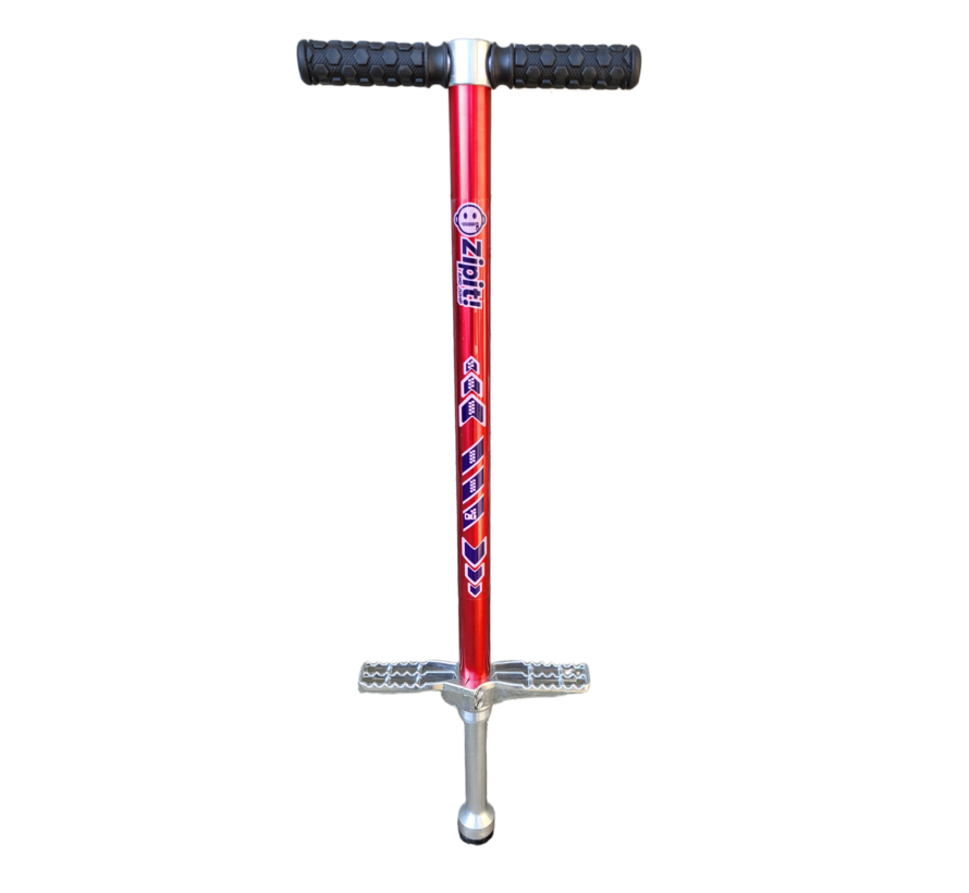 Zipit Pogostick Pro Series One Rosso, bastone da salto in alluminio per principianti