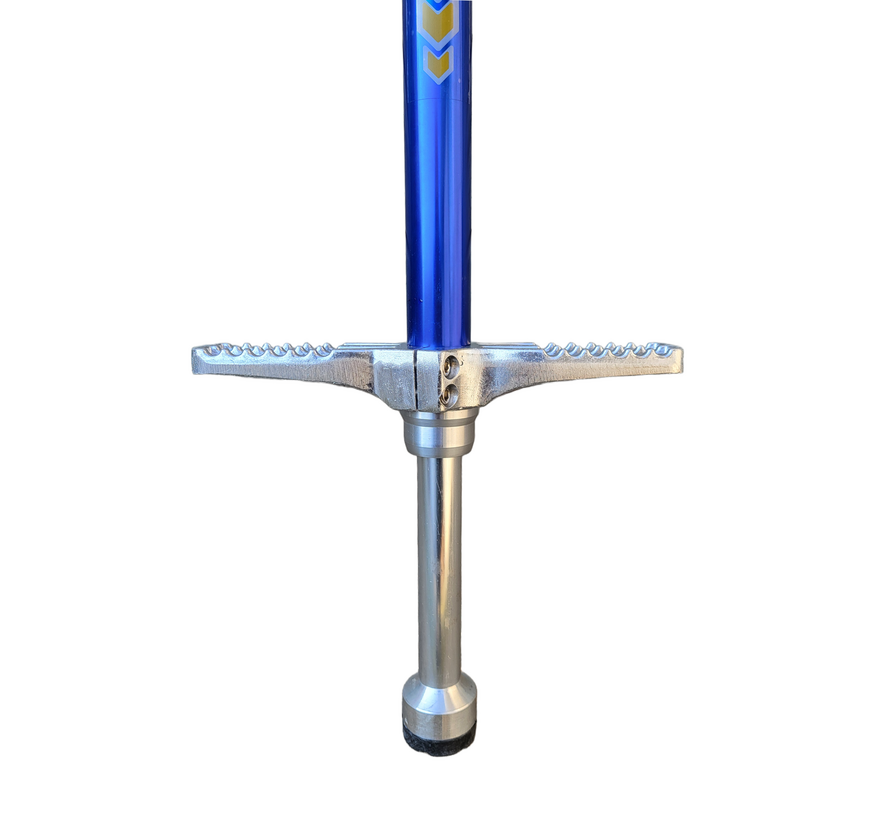 Zipit Pogostick Pro Series One Blau, Aluminium-Springstock für Anfänger