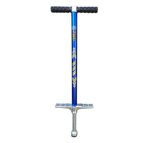 Zipit Zipit Pogostick Pro Series One Blue, aluminium springstok voor beginners