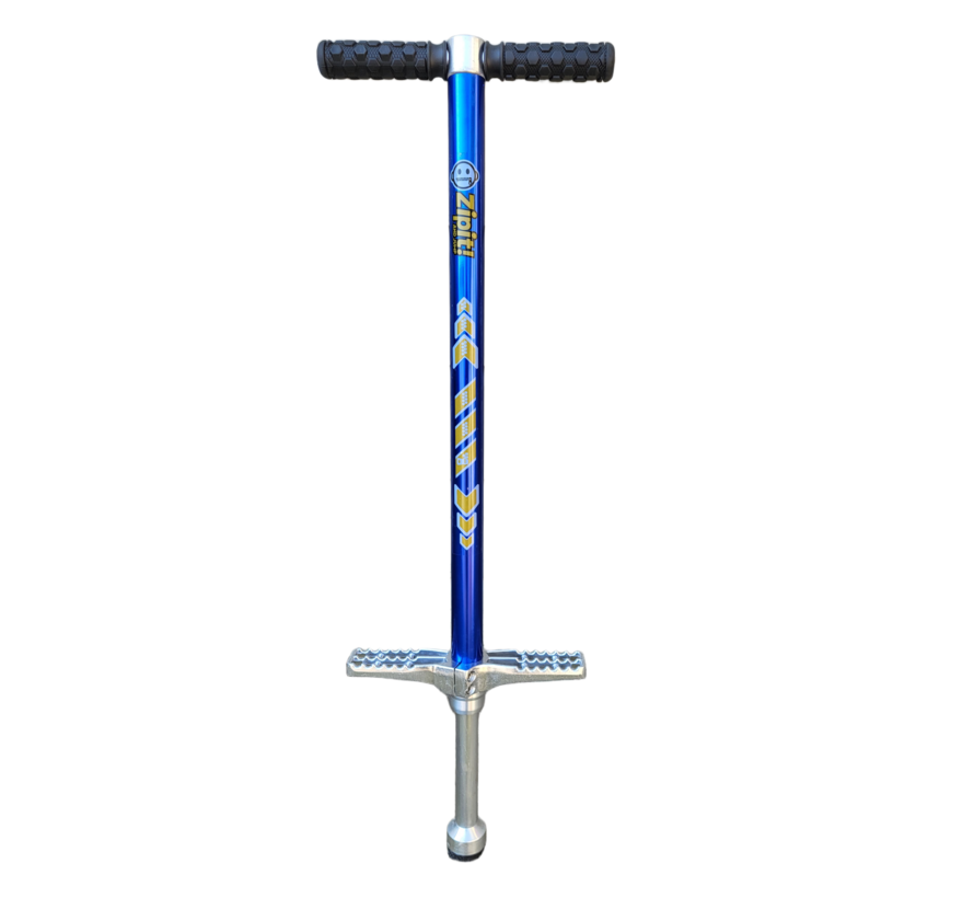 Zipit Pogostick Pro Series One Azul, palo de salto de aluminio para principiantes