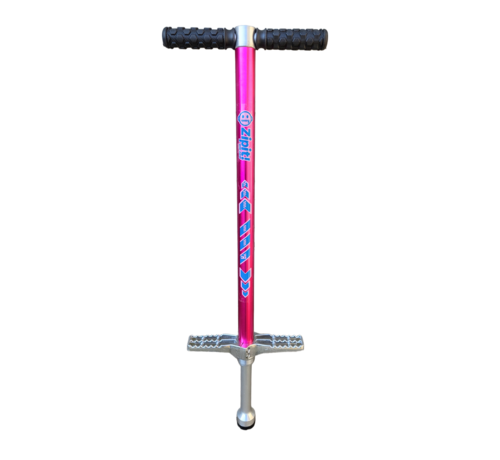 Zipit Zipit Pogostick Pro Series One Pink, aluminiowy drążek do skakania dla początkujących