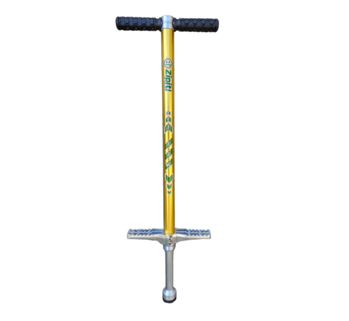 Zipit Zipit Pogostick Pro Series One Gold, bastone da salto in alluminio per principianti.