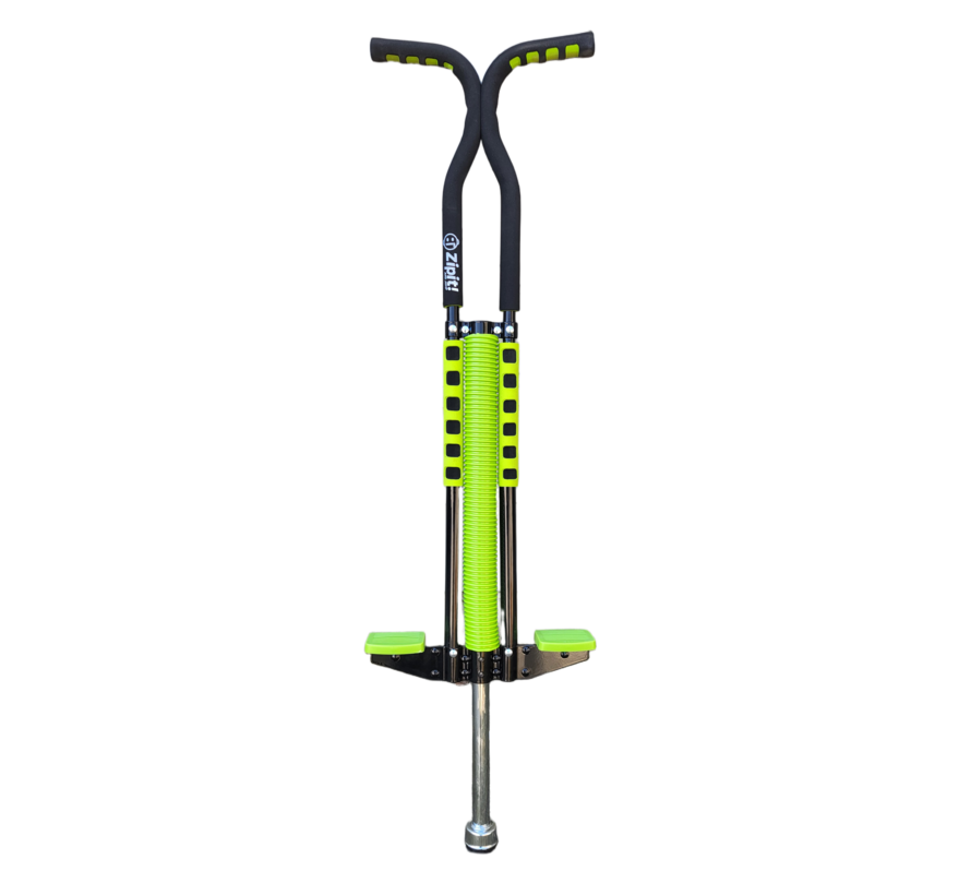 Zipit Pogo Classic Foam Green, steel jumping stick