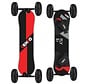 Kheo Mountainboard Flyer 9 Zoll Allround-Mountainboard mit Channel-Achsen und 9-Zoll-Rädern