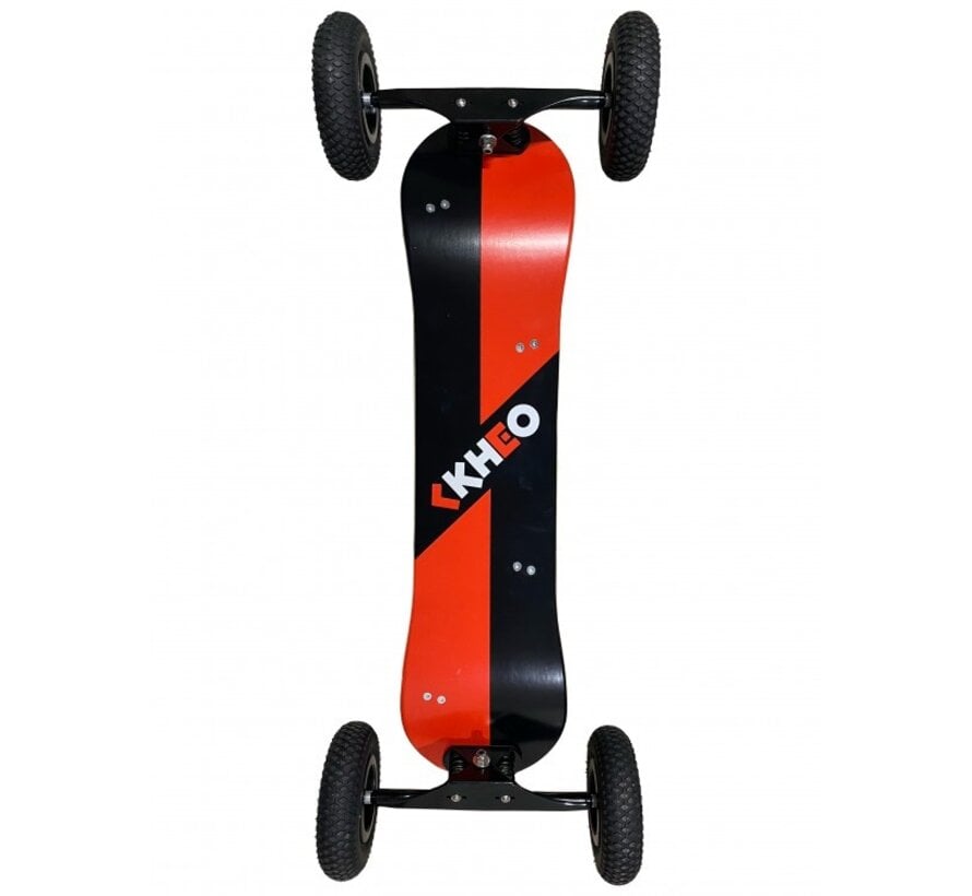 Kheo Mountainboard Flyer 9-calowa uniwersalna deska górska z truckami kanałowymi i 9-calowymi kołami