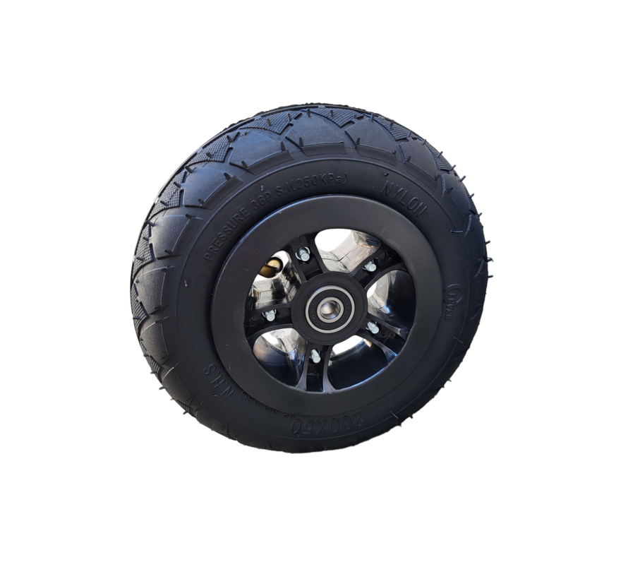 Zipit Mountainboard Wheel Complete Black