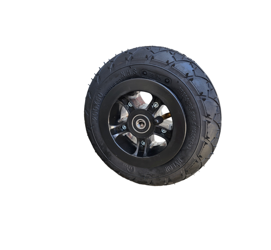 Ruota completa Zipit per mountainboard, nera