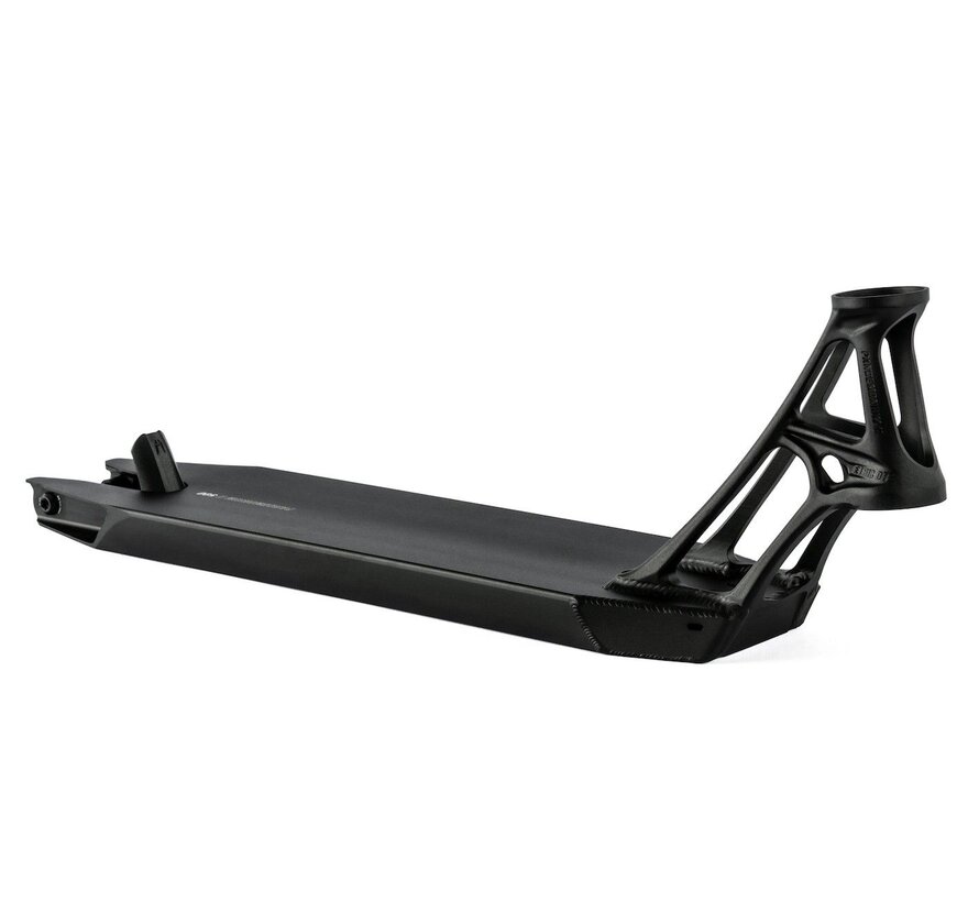 Plataforma Ethic Pandemonium V2 negra, ligera, para patinetes acrobáticos, ideal para configuraciones de alta gama.