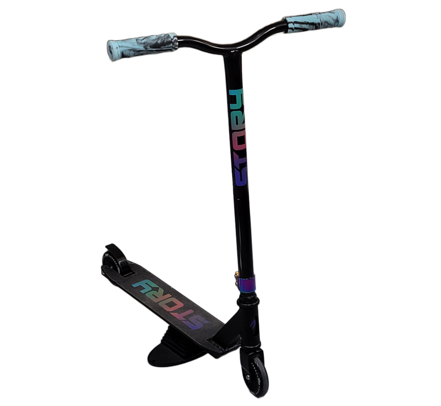Story Diablo Stunt Scooter Black-Rainbow - 2. szansa
