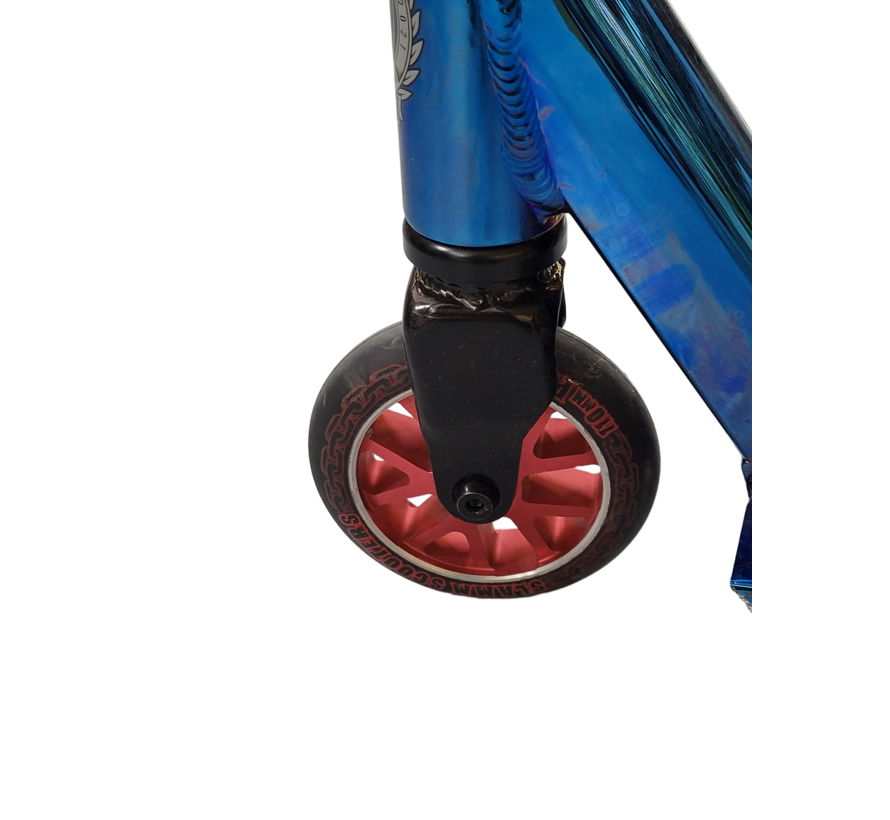 Blazer stuntstep Outrun 2FX Blue Neo - 2e kans