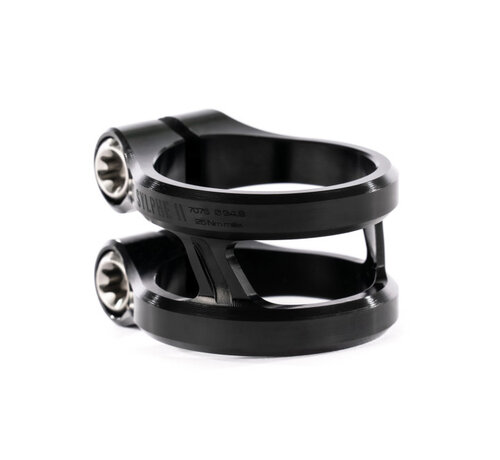 Ethic Ethic Sylphe V2 Stunt Scooter Clamp 34.9 mm Black Double Clamp for Stable Handlebar Mounting