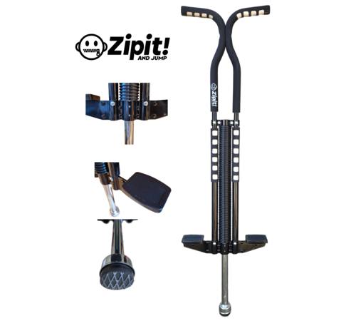 Zipit Zipit Pogo Classic en mousse verte, bâton sauteur en acier - Copy - Copy
