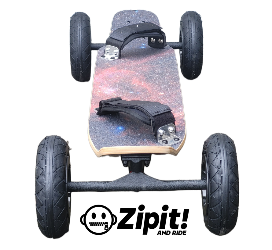 Zipit Nebula Mountainboard, 94 cm lang, 20 cm breit, mit Luftreifen