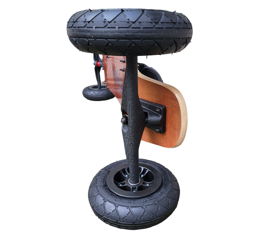 Zipit Nebula Mountainboard 94cm long, 20cm wide, with pneumatic tires