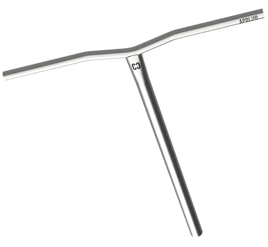 Core Apollo V2 Titan-Stunt-Scooter-Lenker 680 mm, roh, leicht, Titan-T-Lenker für SCS und HIC