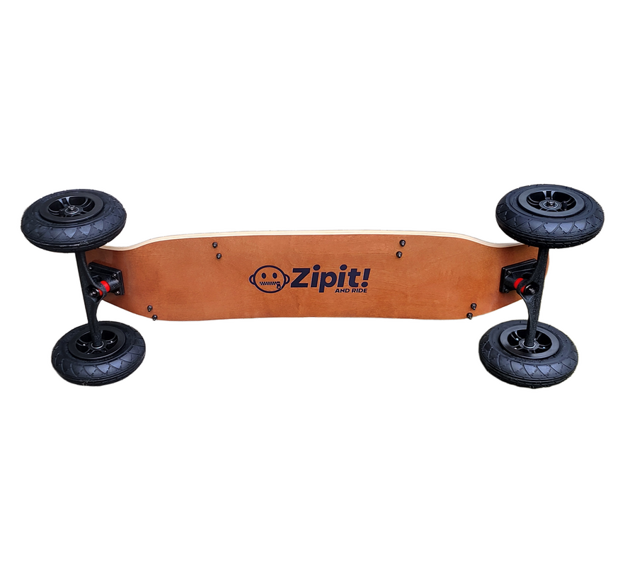 Tabla de montaña Zipit Stardust de 94 cm de largo y 20 cm de ancho, con neumáticos neumáticos. - Copy