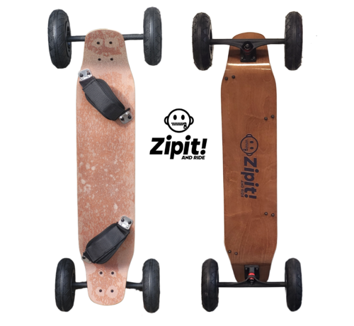 Zipit Zipit Hyena Mountainboard, 94 cm lang, 20 cm breit, mit Luftreifen