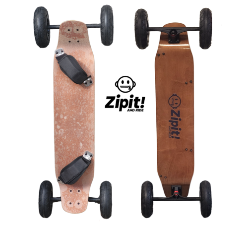 Zipit Zipit Hyena Mountainboard 94cm long, 20cm wide, with pneumatic tires