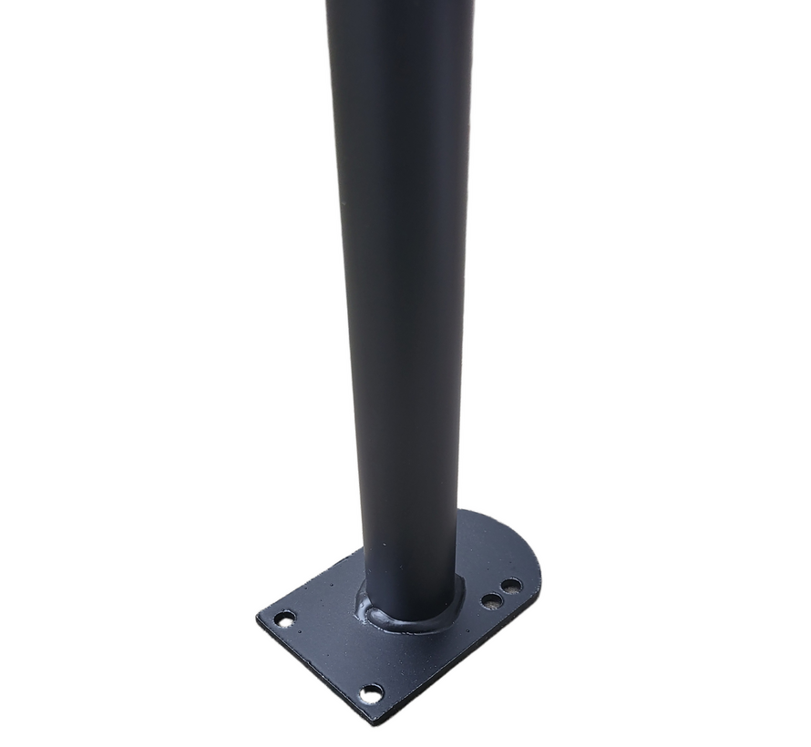 Zipit Skate Bar, supporto per skateboard nero regolabile in altezza. - Copy