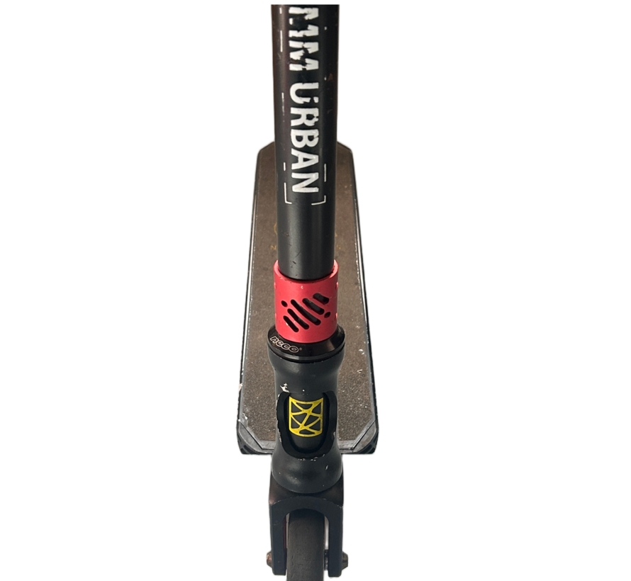 Trottinette freestyle Slamm Urban V9 rouge et noire - 2e chance