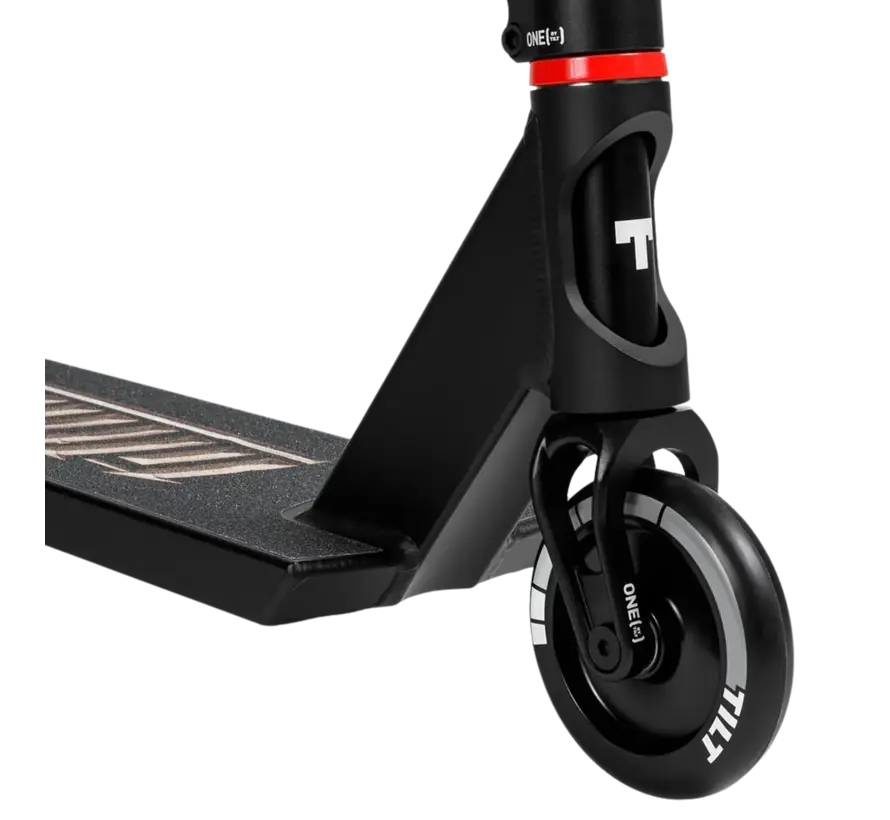 Trottinette freestyle Tilt Contact Build Scales : trottinette freestyle complète avec roues à noyau en aluminium de 110 mm et compression SCS