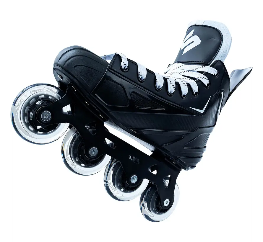 Patines de hockey sobre ruedas Story Compact Mission – Patines de hockey en línea sin frenos – Patines ligeros para la calle y el deporte