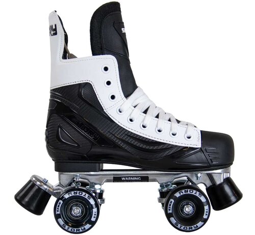 Story Story Elite Side-by-Side Rolschaatsen – Premium Quad Skates met Maximale Stabiliteit, Comfort en PU Wielen voor Intensief Recreatief en Allround Gebruik
