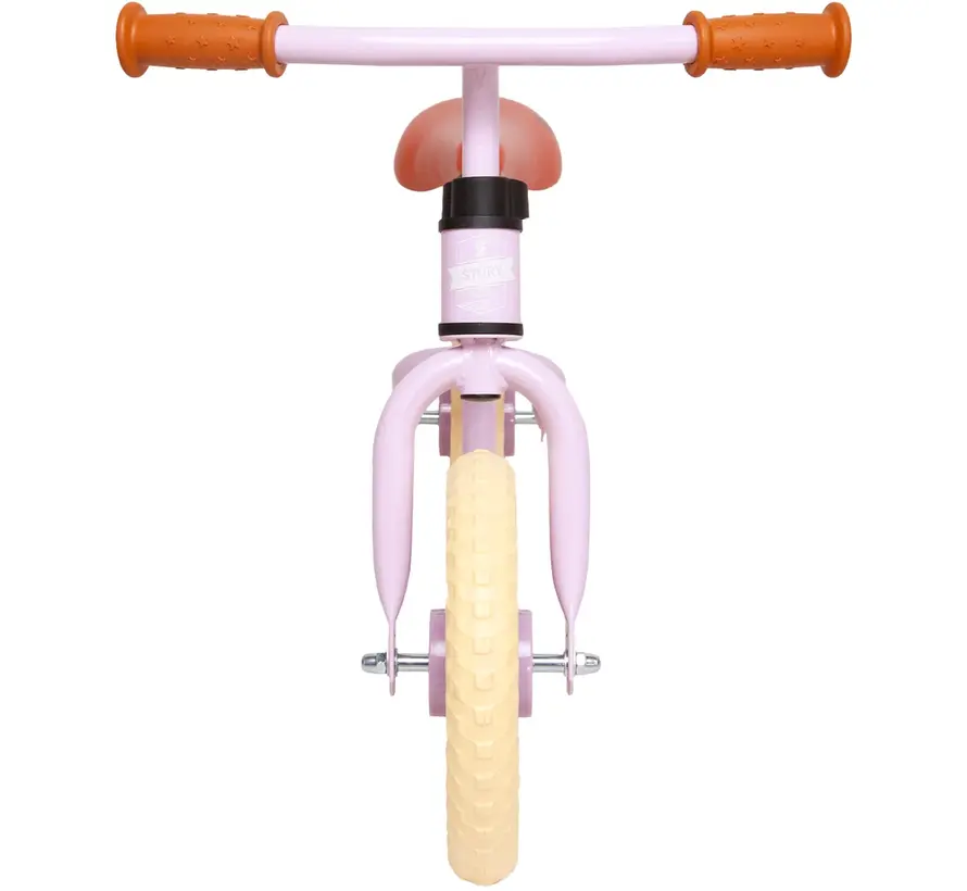 Bicicleta de equilibrio Story 70's Baby Racer: bicicleta de equilibrio retro para niños con diseño elegante, sillín ajustable y control de equilibrio óptimo.