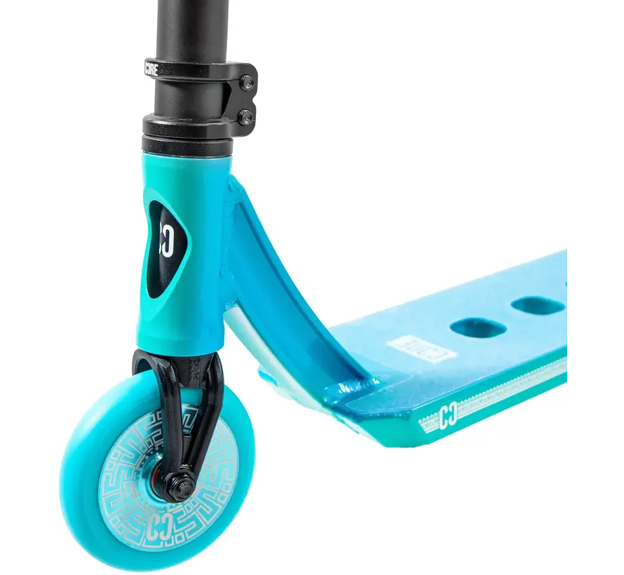 Trottinette freestyle Core CL1 – trottinette freestyle légère avec roues de 110 mm, compression IHC et plateau de 5 pouces.