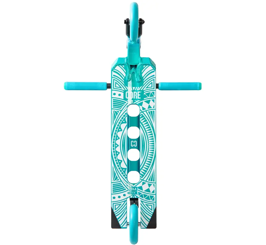 Monopattino acrobatico Core CL1: monopattino acrobatico freestyle leggero con ruote da 110 mm, compressione IHC e deck box-cut da 5 pollici.