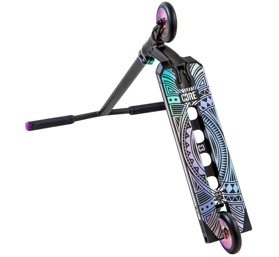 Core CL1 Stunt Scooter – leichter Freestyle-Stunt-Scooter mit 110-mm-Rädern, IHC-Kompressionssystem und einem 5-Zoll-Box-Cut-Deck.