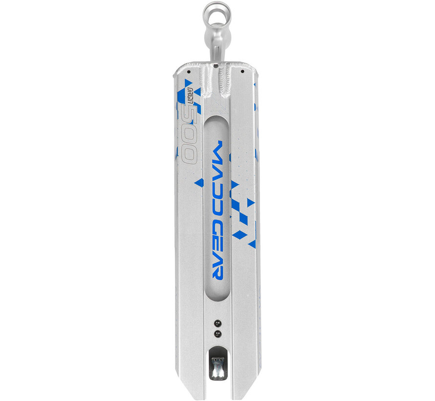 Patinete acrobático MGP Origin 500: patinete híbrido de estilo libre para parques con ruedas Turbine de 110 mm, plataforma Flute-Tech y cuadro de aluminio 6061 T6.