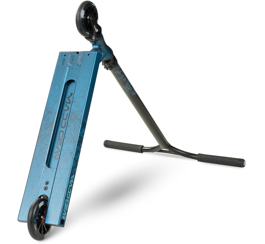 MGP Origin 550 Stunt-Scooter – extra breiter Park-Freestyle-Scooter mit 5,5"-Deck, 110-mm-Turbinenrädern und maximaler Kontrolle