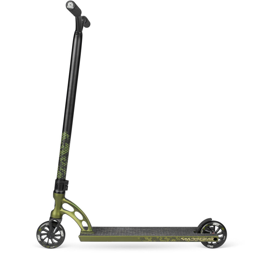Trottinette freestyle MGP Origin 550 – trottinette freestyle extra large pour park, avec plateau de 5,5 pouces, roues Turbine de 110 mm et contrôle maximal