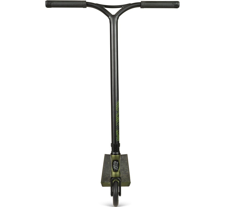Monopattino acrobatico MGP Origin 550 – monopattino freestyle da parco extra largo con pedana da 5,5”, ruote Turbine da 110 mm e massimo controllo